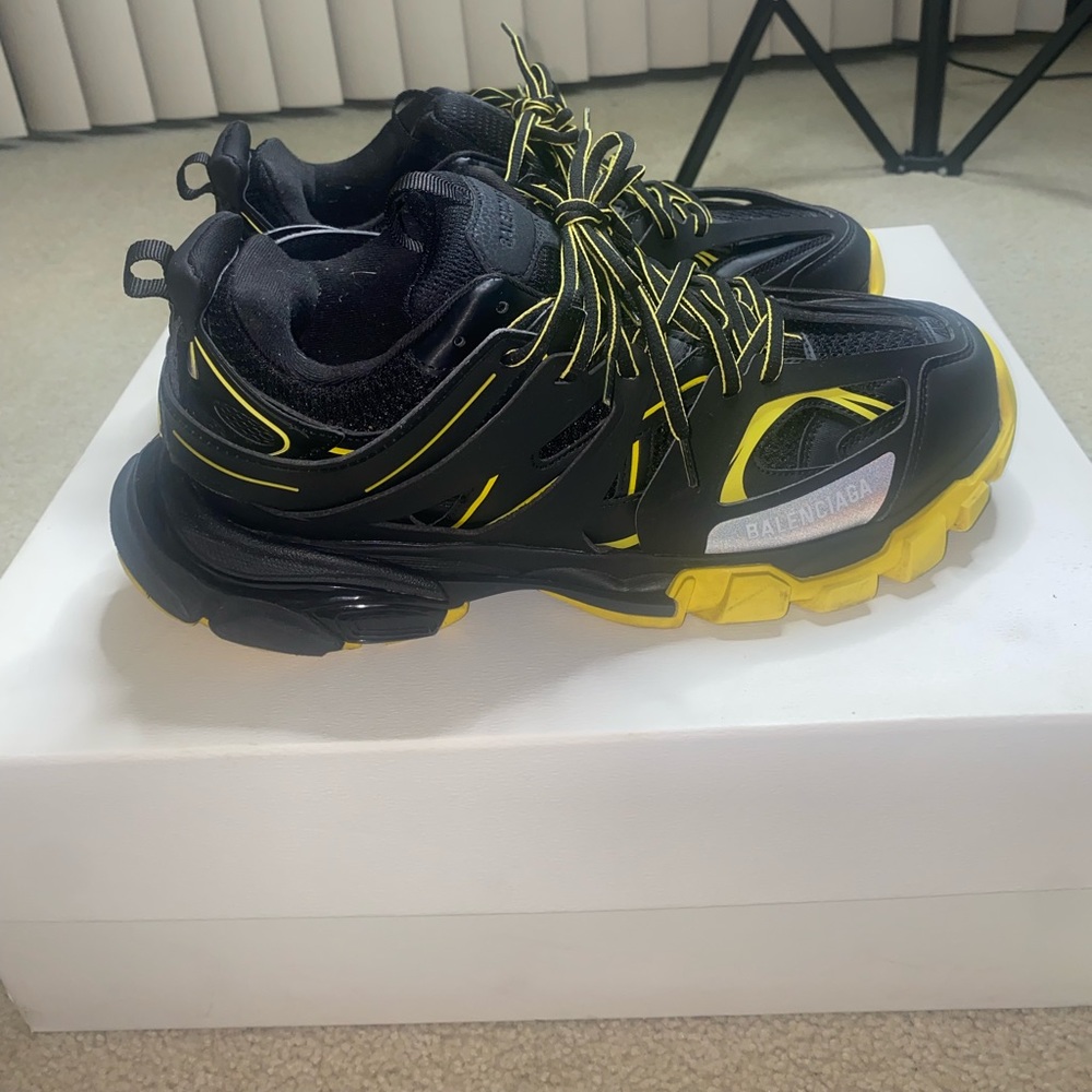 Balenciaga Track Black and Yellow